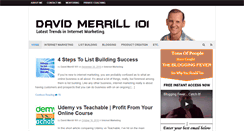 Desktop Screenshot of davidmerrill101.com